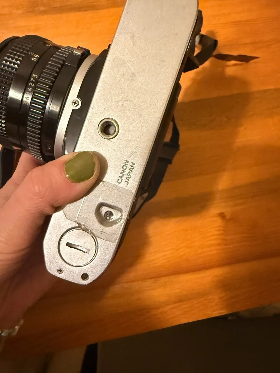 Canon Ae-1 Film Camera with Lens - Image 3