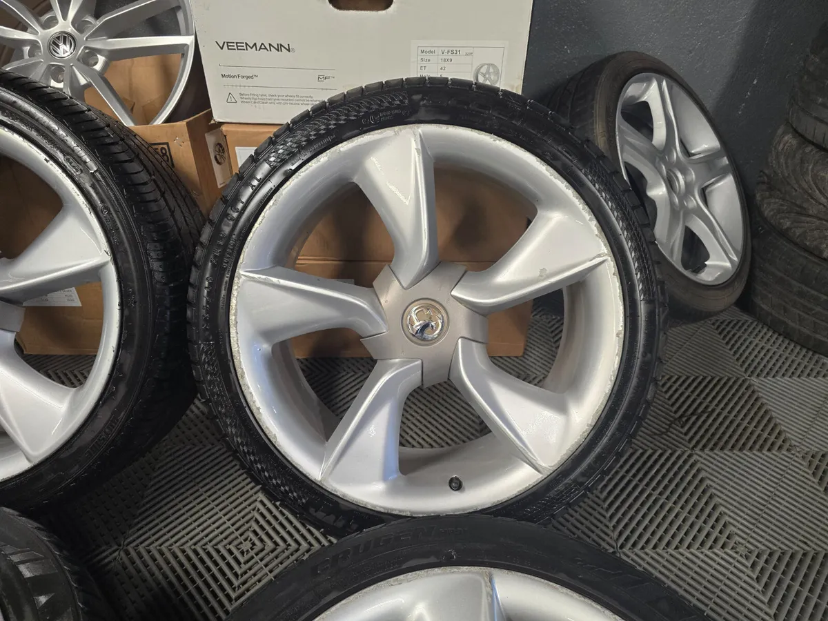 19" Vauxhall Astra Turbine Alloys - Image 4