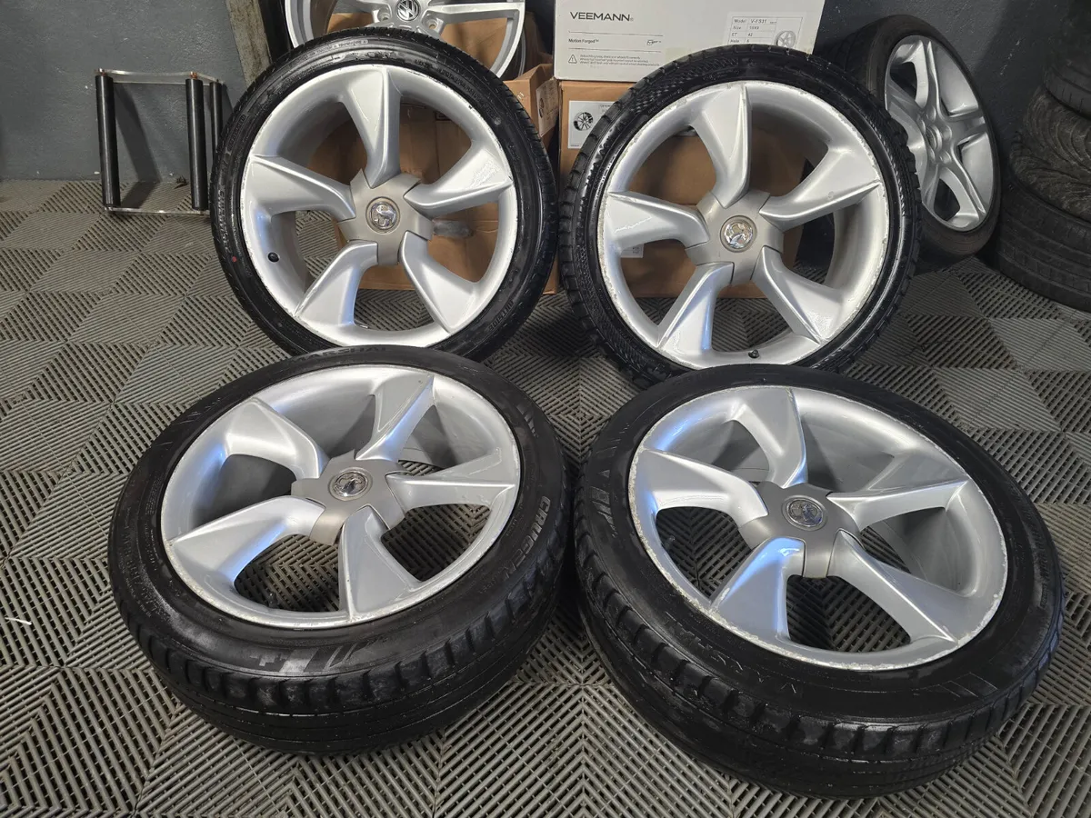 19" Vauxhall Astra Turbine Alloys - Image 1