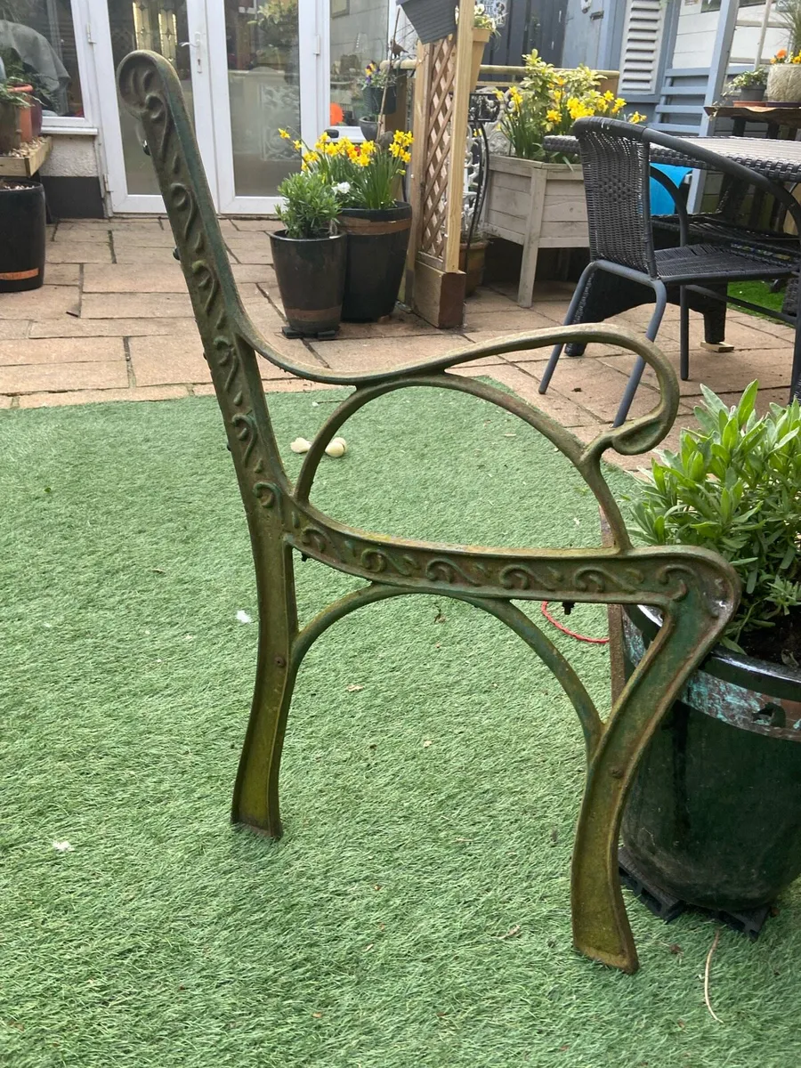 Garden Bench ends - Image 3