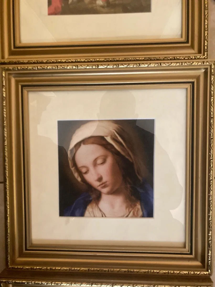 Collection religious framed pictures free postage - Image 4