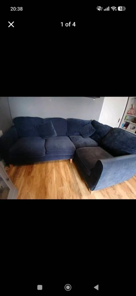 Right hand corner sofa - Image 1