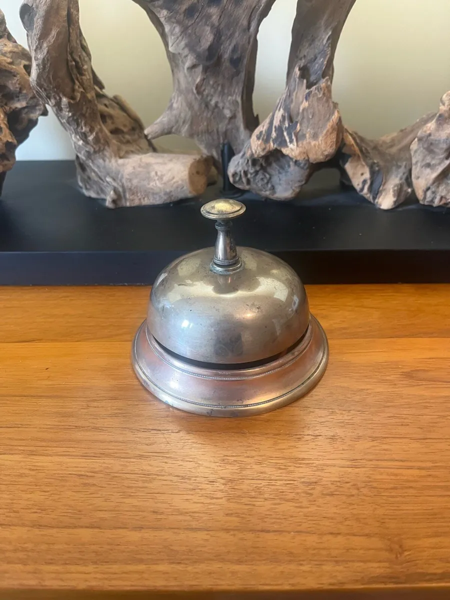 Antique Victorian Hotel Desk Service Bell - Image 1