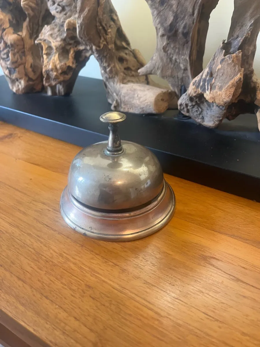 Antique Victorian Hotel Desk Service Bell - Image 2