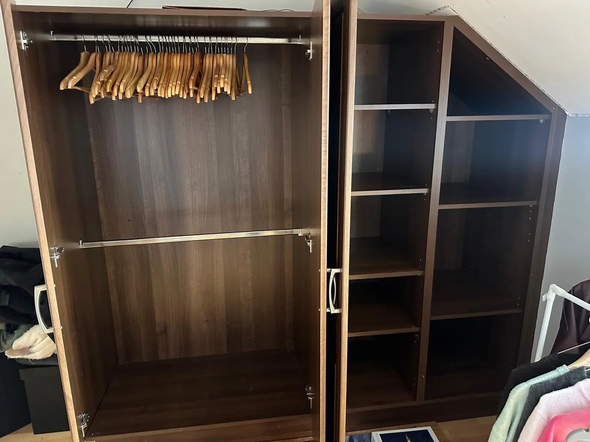 Mahogany wardrobe - Image 1