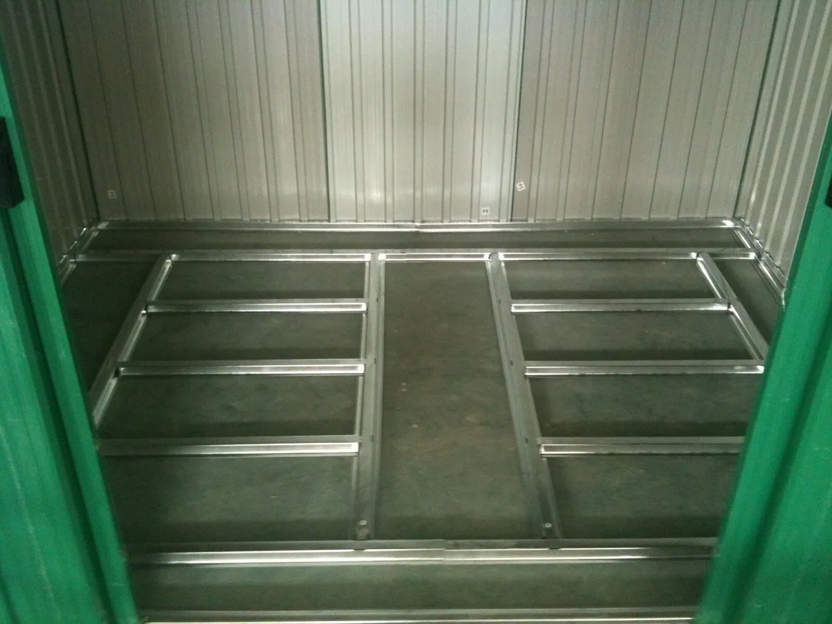 SALE 6x12 Steel Garden Shed - Image 2