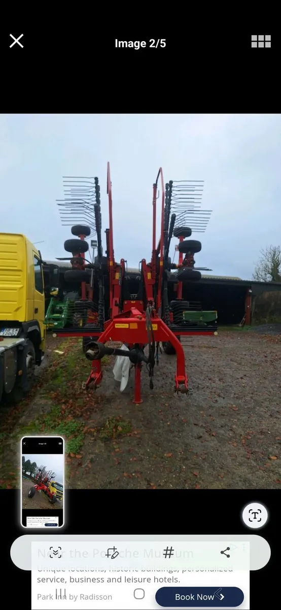 Lely rake 2017 fully serviced - Image 3