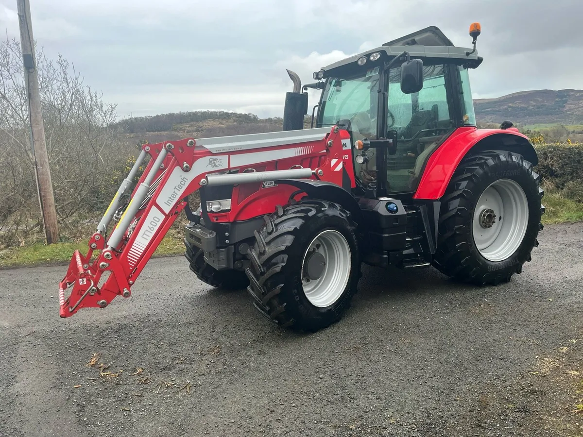 2013 Massey Ferguson 6616 with loader - Image 1