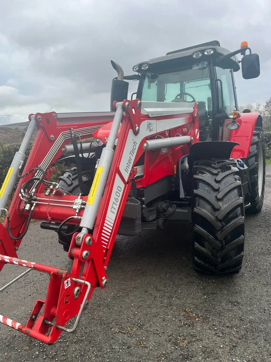 2013 Massey Ferguson 6616 with loader - Image 2