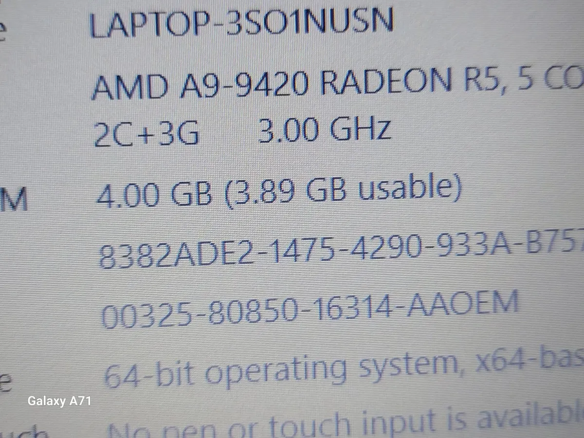 HP 15.6 inch Laptop, TPN-C130, 4GB Ram, 1 TB HDD - Image 4