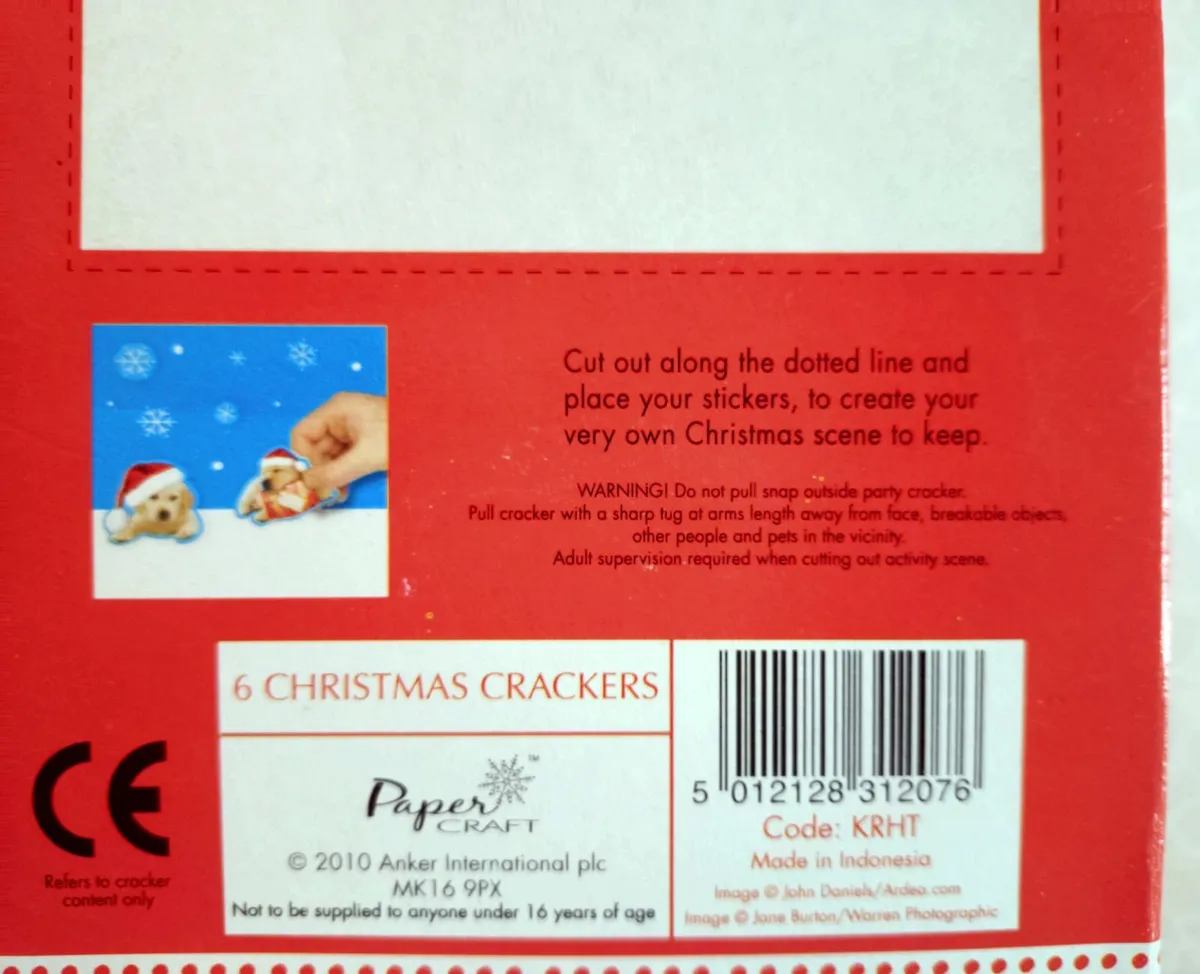 4 Boxes Of Mini Christmas Crackers (new). - Image 4