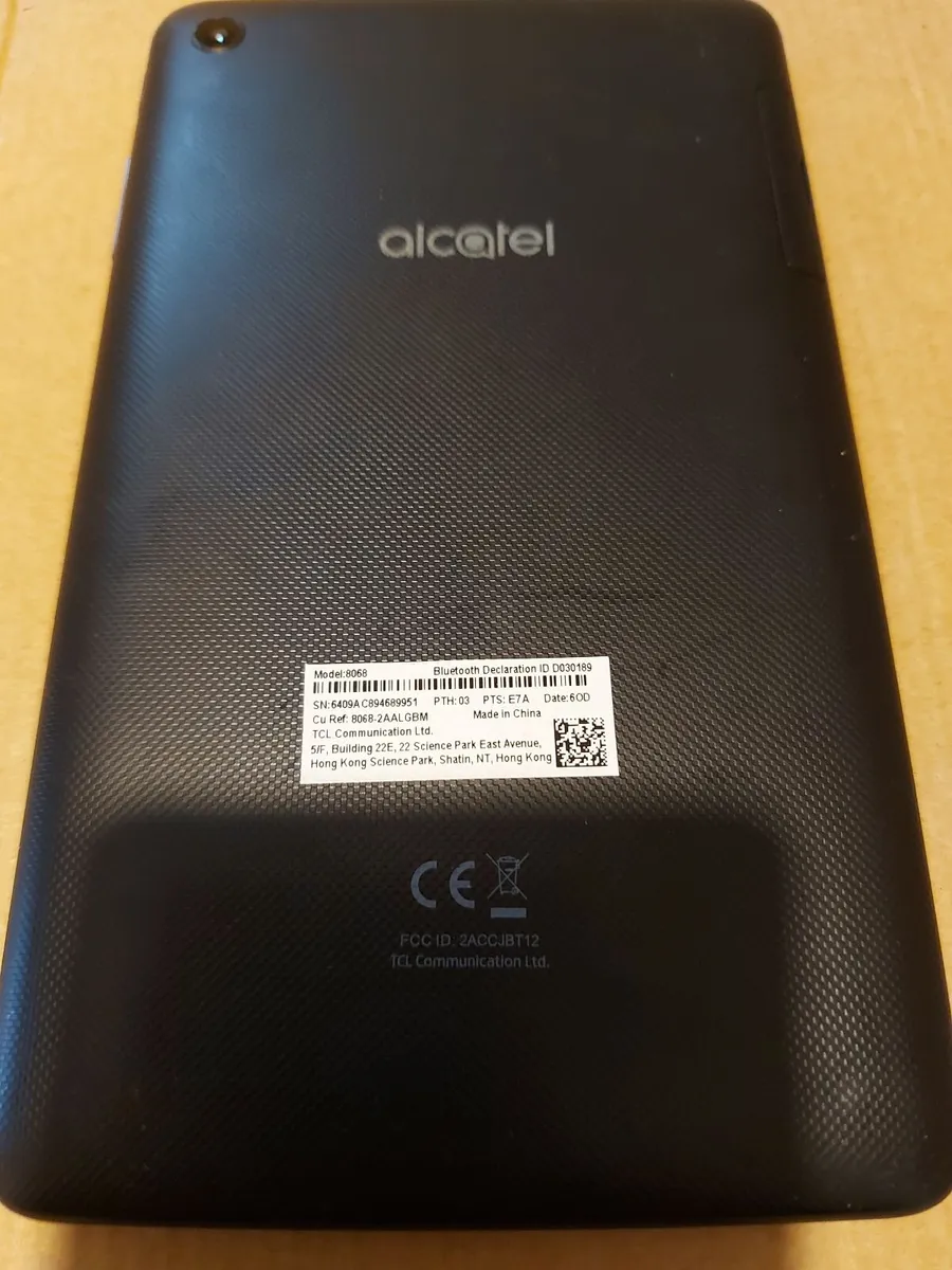 Alcatel 7 inch Tablet, Model 8068_EEA, 16GB - Image 4