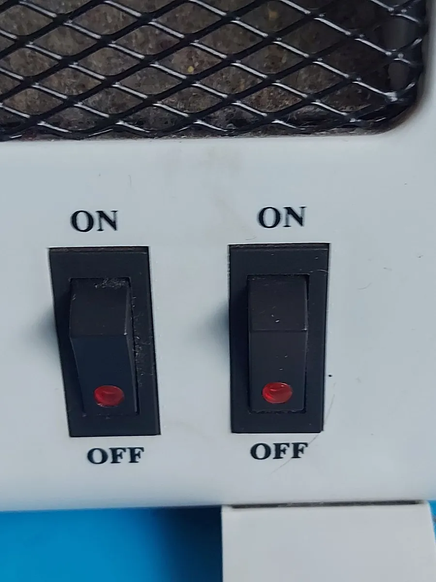 Kingfisher Heater, Model QH-1000D 2 Bar Heater - Image 2