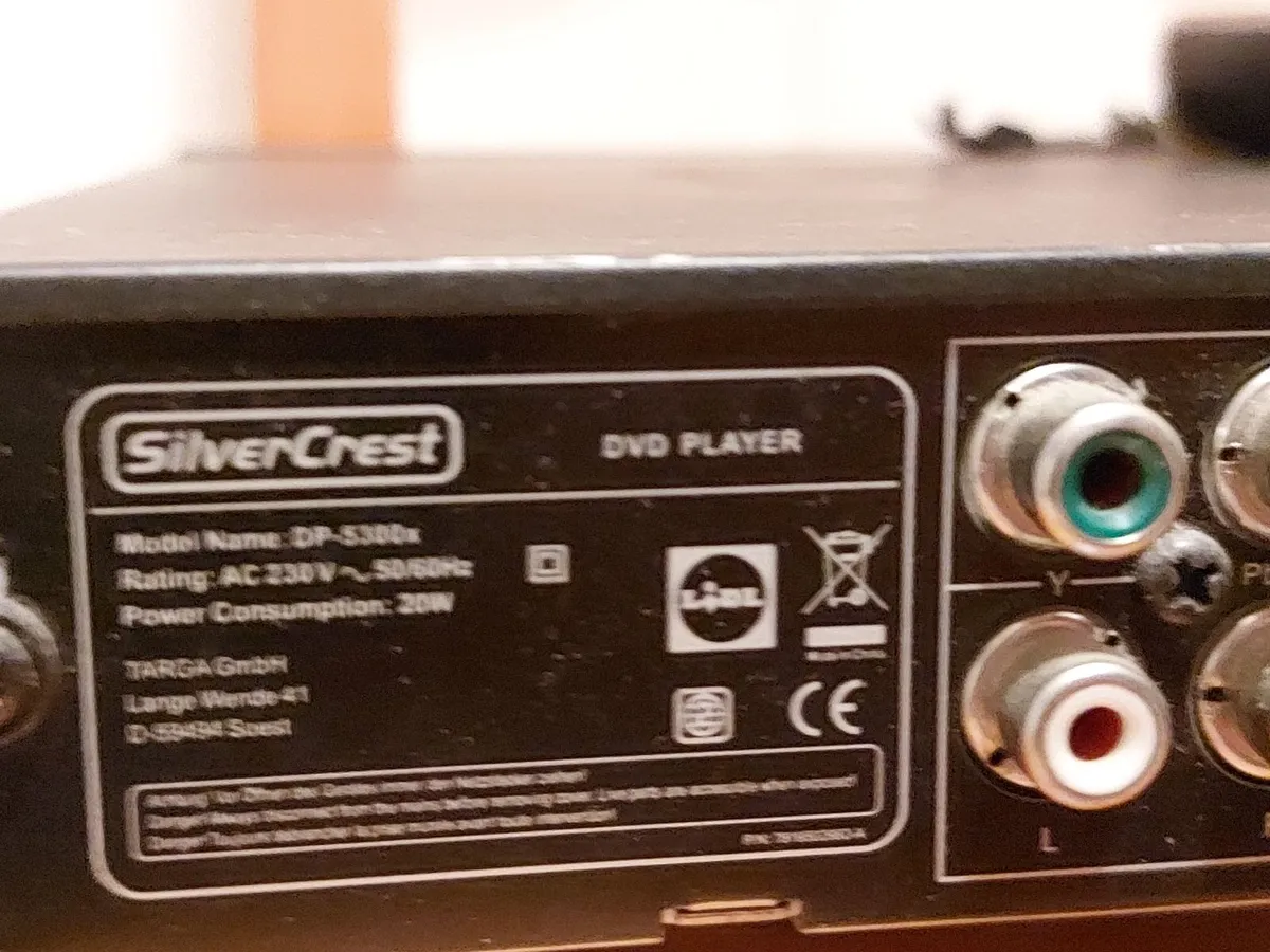Silvercrest DVD Player without Remote Control - Image 4
