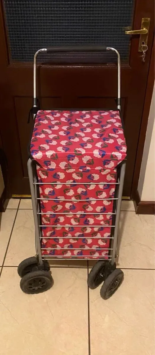 6 Wheel Shopping Trolley with New Waterproof Bag - Image 3