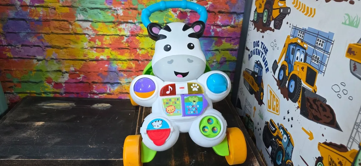 Fisher Price Learn with me Zebra walker - Image 1