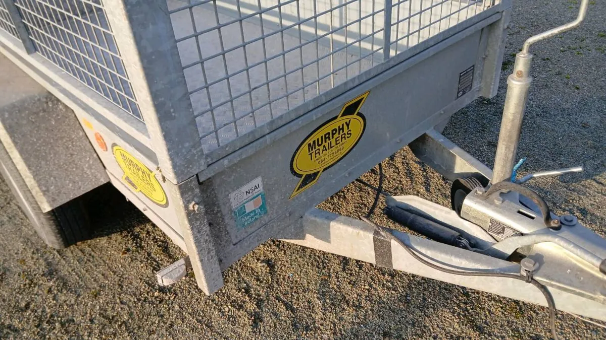 Mesh sided double axle trailerr - Image 2