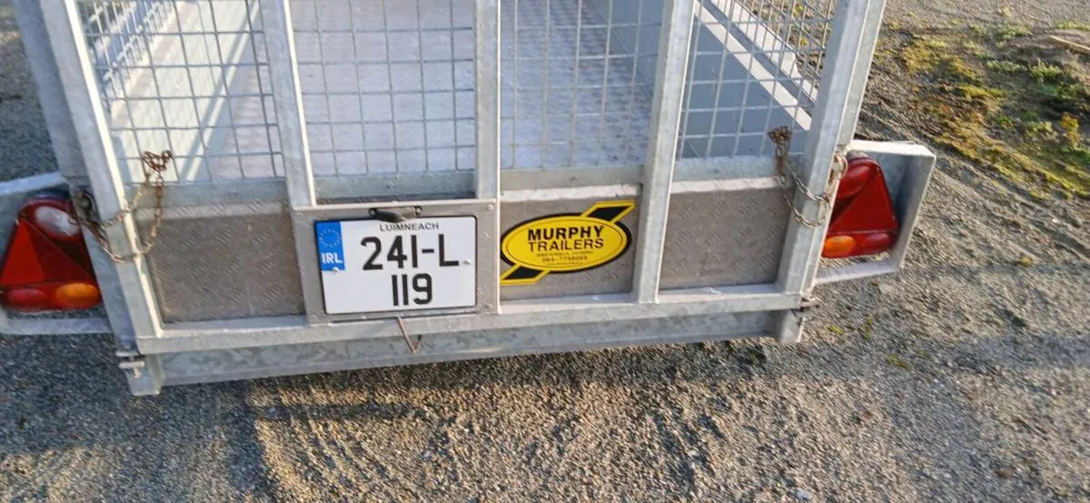 Mesh sided double axle trailerr - Image 1