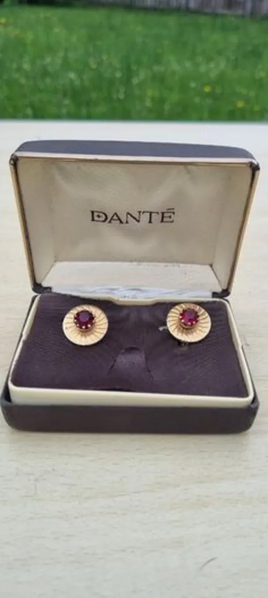 Dante - vintage shirt cufflinks - Image 1
