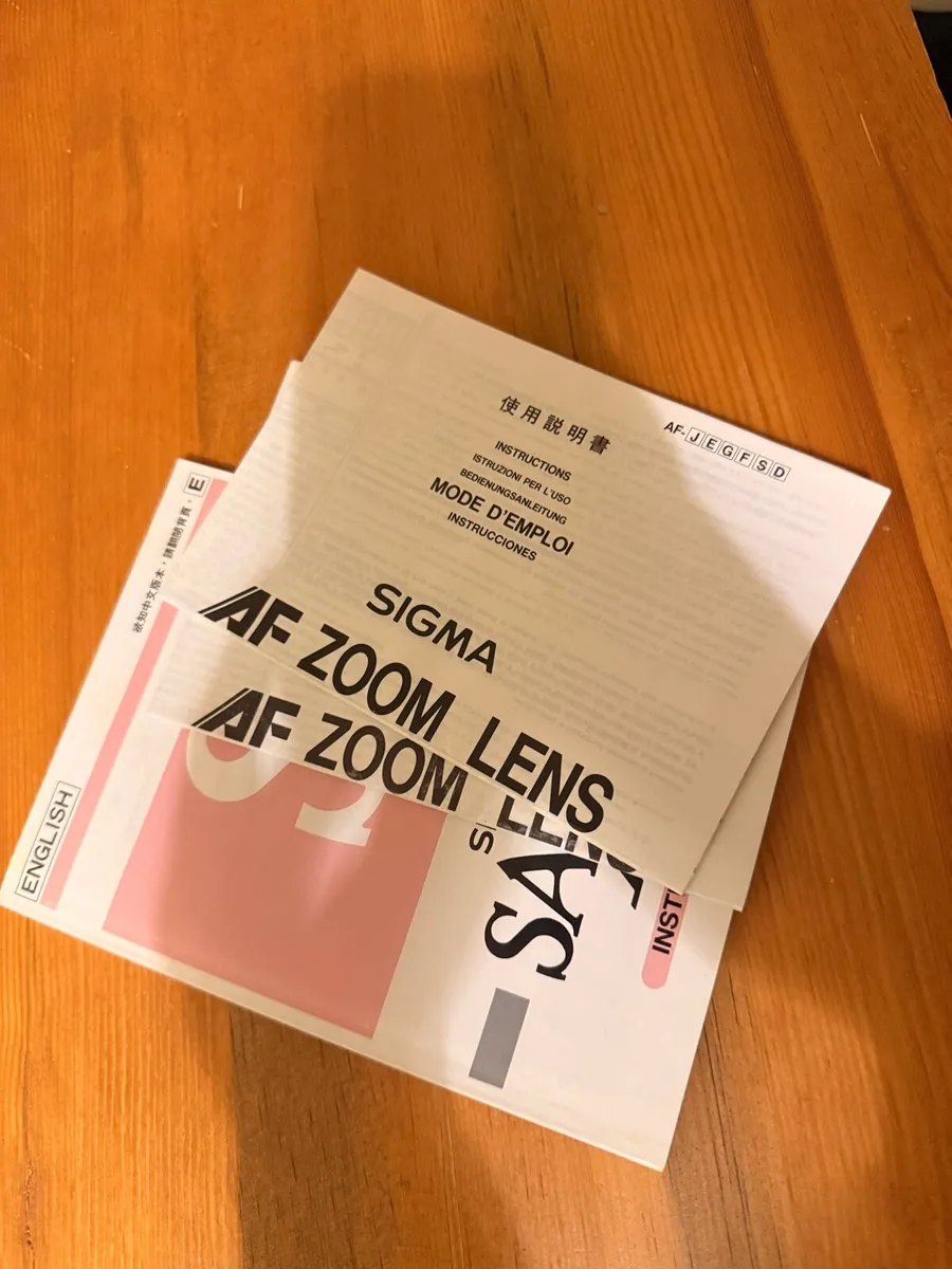 Sigma SA-300 SLR film camera with zoom lens - Image 4