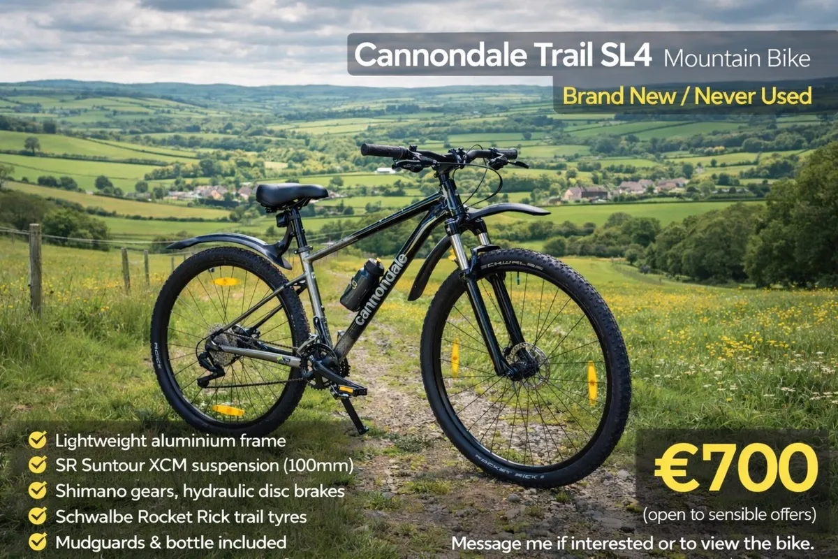 Cannondale SL4 Trail Mountain Bike For Sale