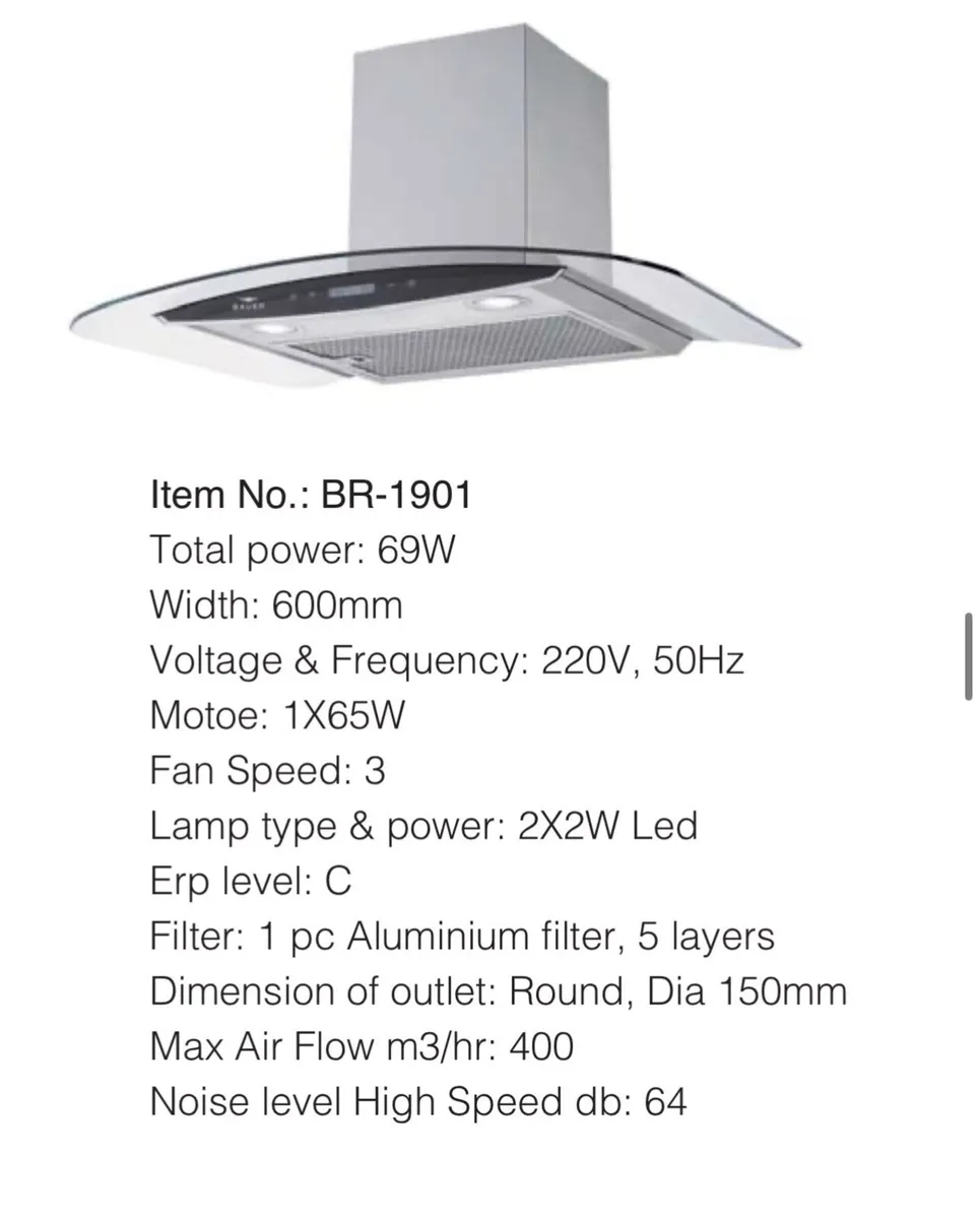 Extractor fan - brand new - Image 1