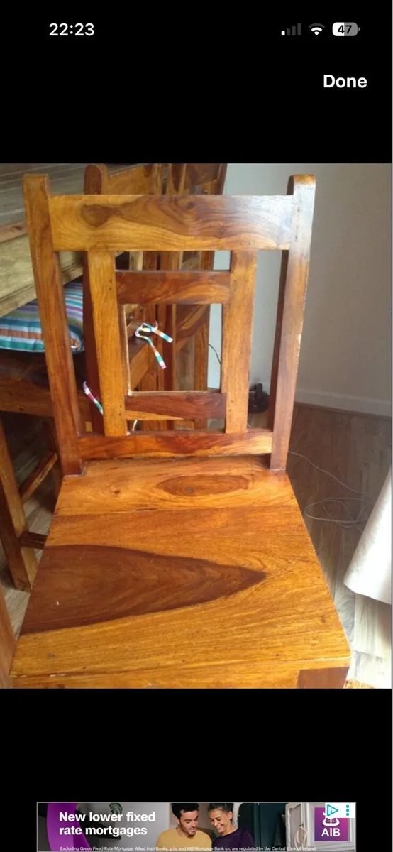 Table and 8 high chairs - Image 4