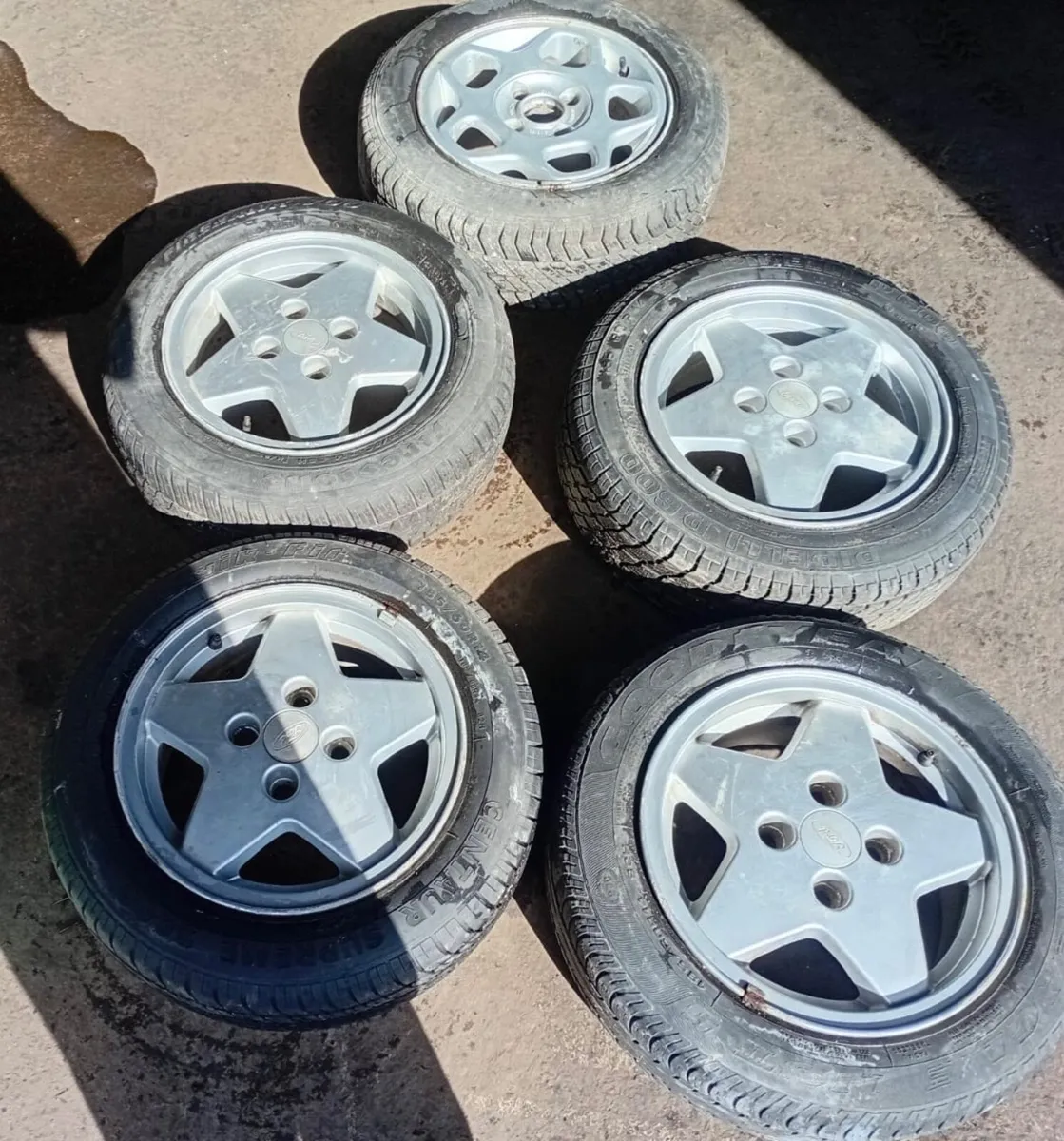 Ford Escort XR3i Original 14” Alloys - Image 3