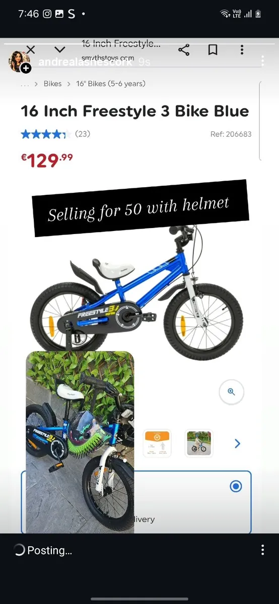 Kids bike - Image 1