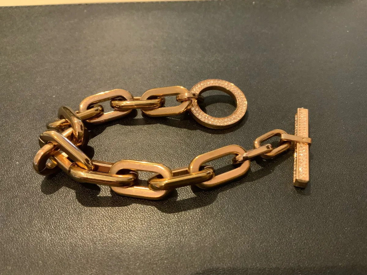 Michael Kors Rose Gold Chunky Bracelet - Image 2