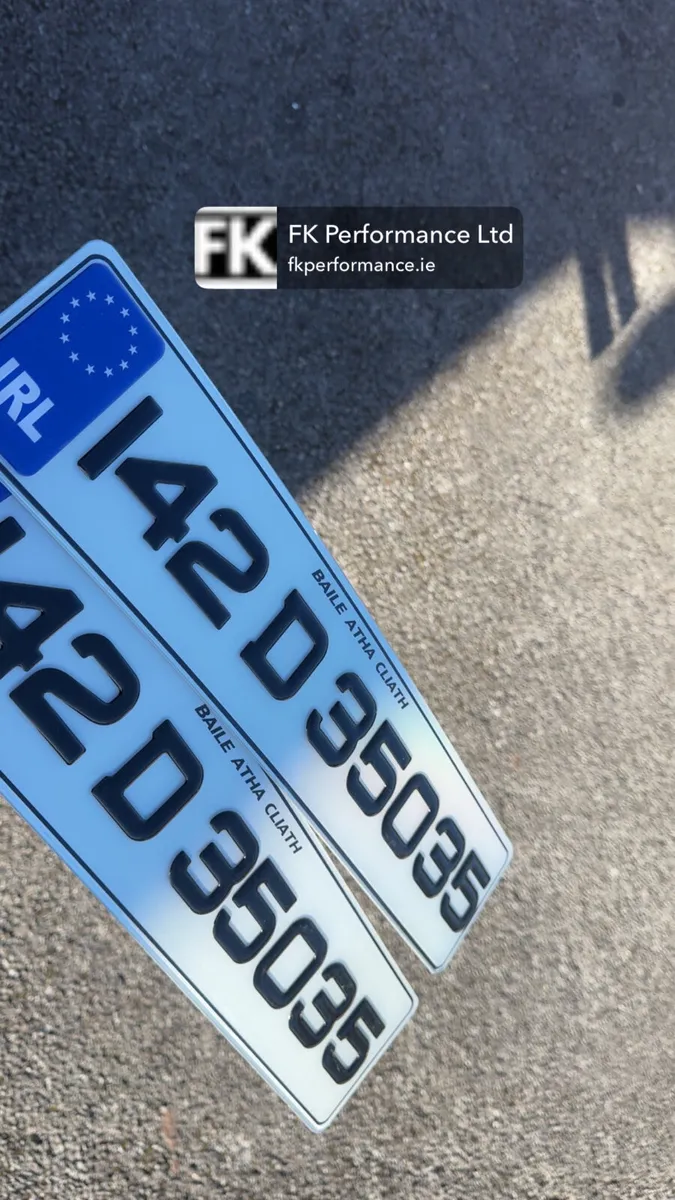 Number plates delivered nationwide - Image 2