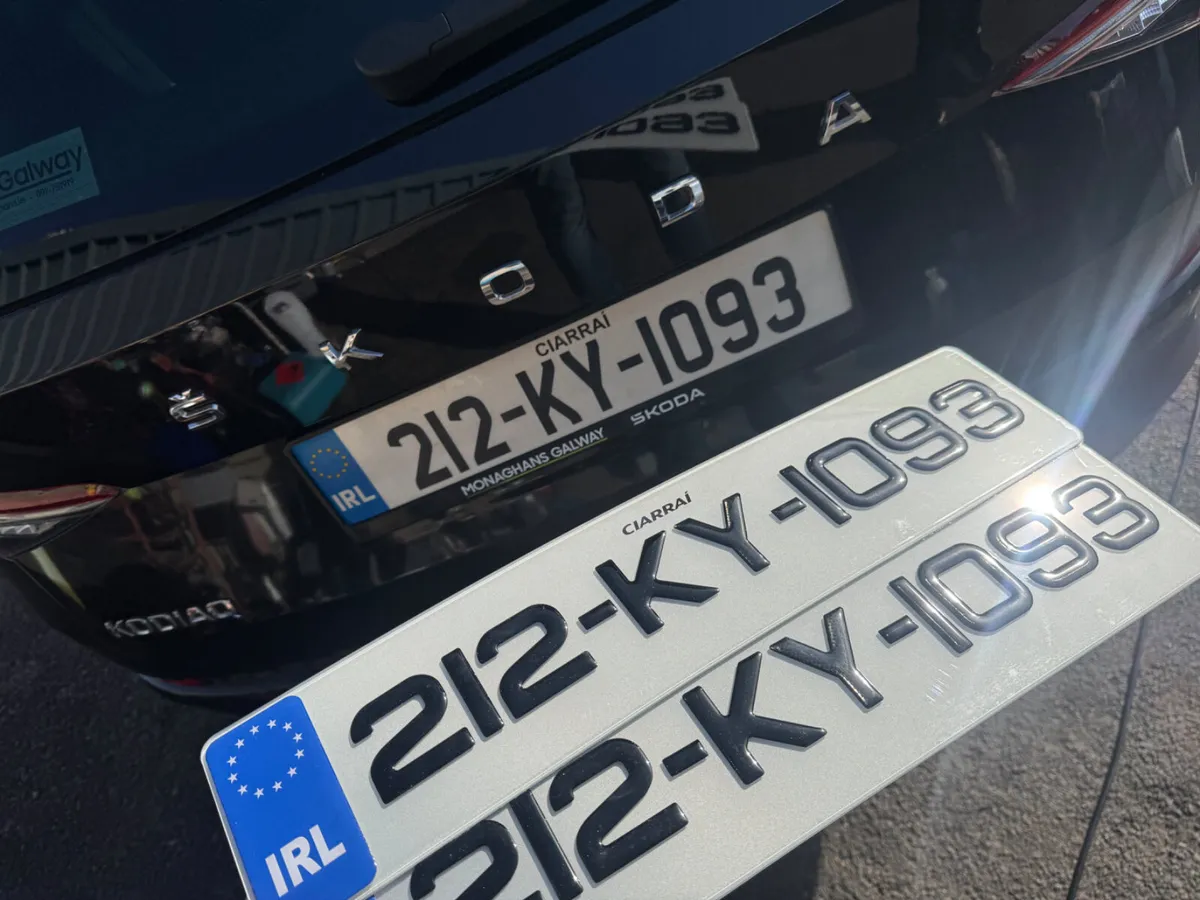 Number plates delivered nationwide - Image 1