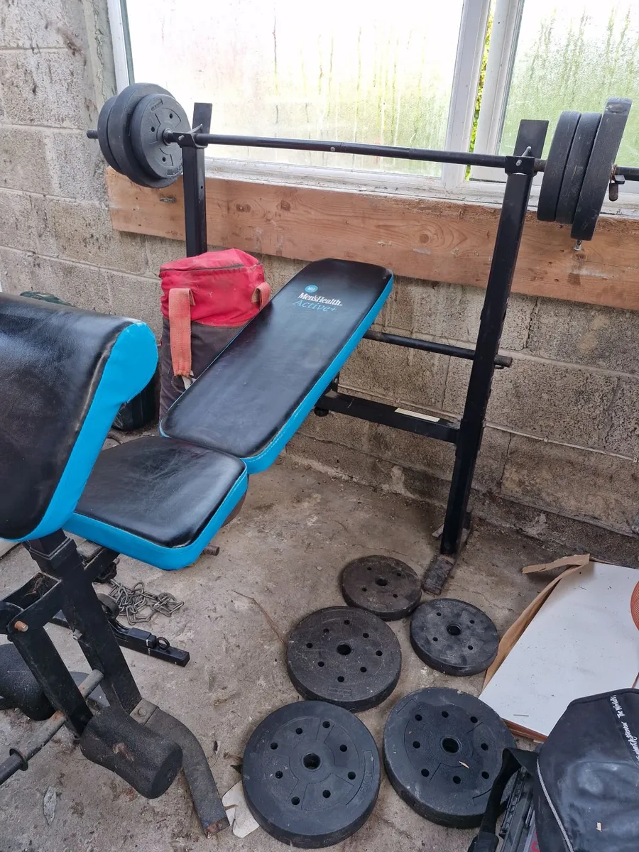 Bench Press, Weights and Boxing Bags - Image 3