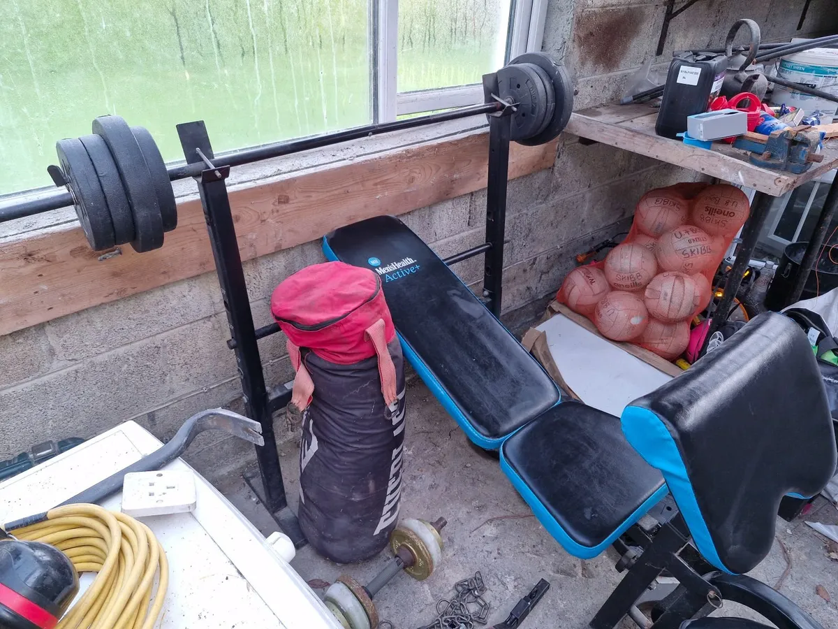 Bench Press, Weights and Boxing Bags - Image 4