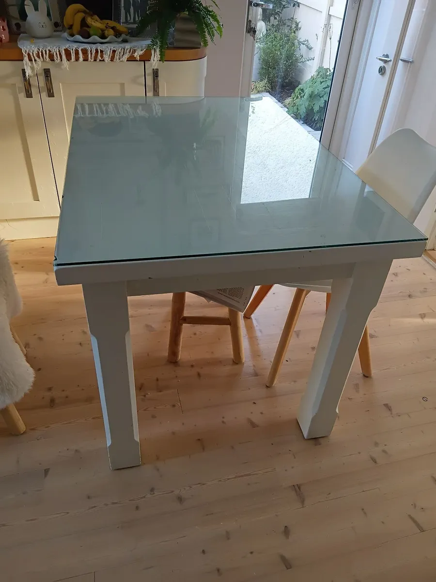 Solid Wood Kitchen Table - Image 2