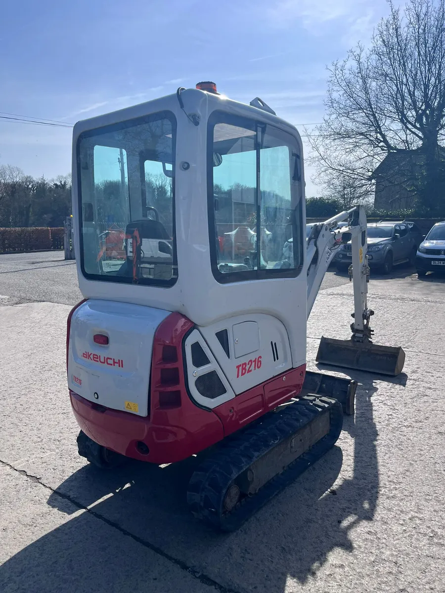 2018 TAKEUCHI TB216 1.5T MINI DIGGER - Image 4