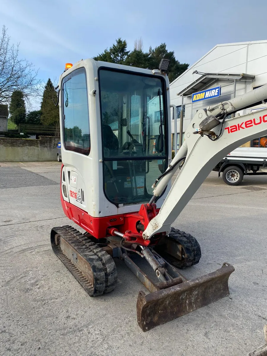 2018 TAKEUCHI TB216 1.5T MINI DIGGER - Image 4