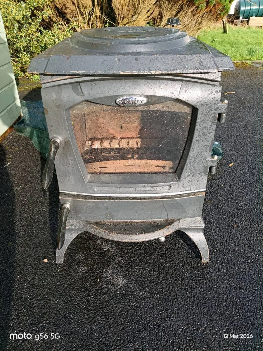 Stove solid fuel with boiler - Image 1