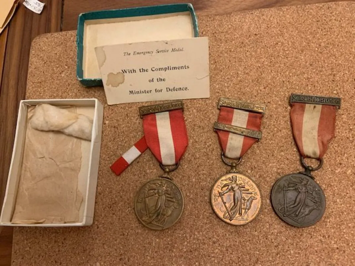 Emergency Medal 1st Aid Division Irish Red Cross - Image 1