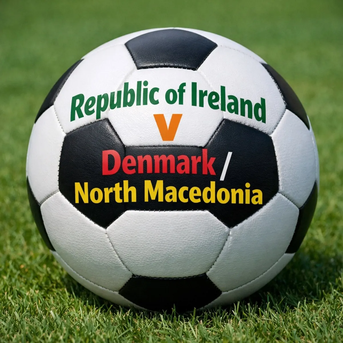 Republic of Ireland V Denmark