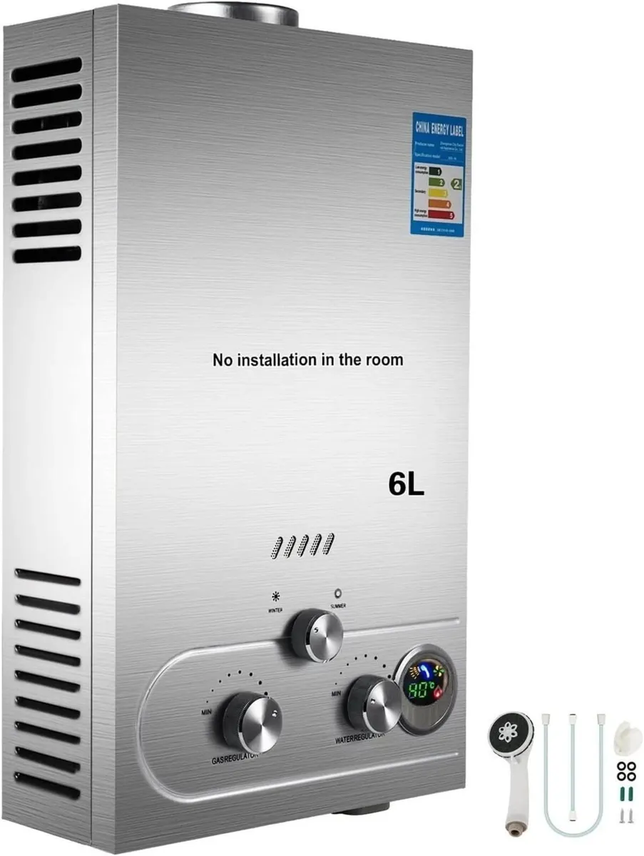 6L LPG Instant Tankless Water Heater Boiler - Image 4