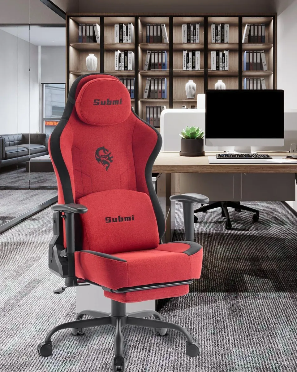 Ergonomic Gaming Chair High Back Chairs with Wide - Image 2