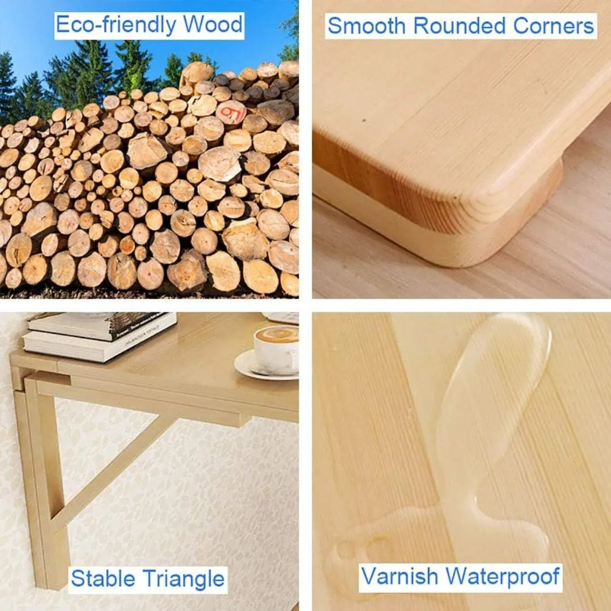 Wall Mounted Folding Table for Laundry Room Fold - Image 3