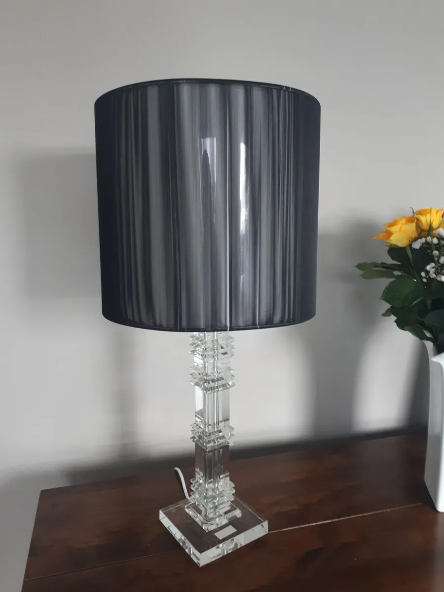 Galway Crystal Lamp - Image 1