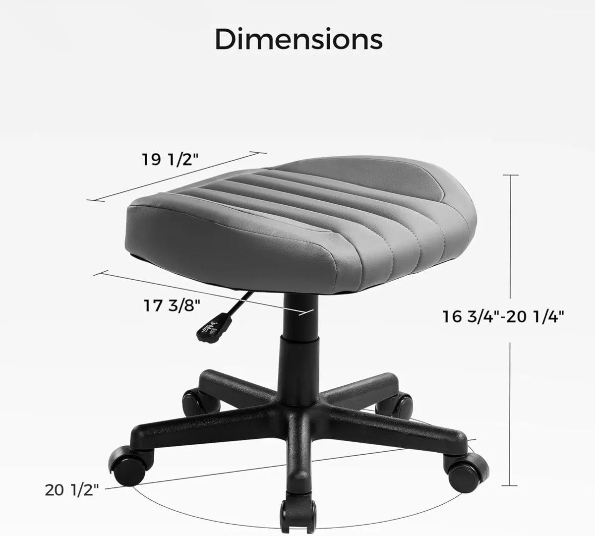 Height Adjustable Under Desk Footrest Ultra Soft - Image 3