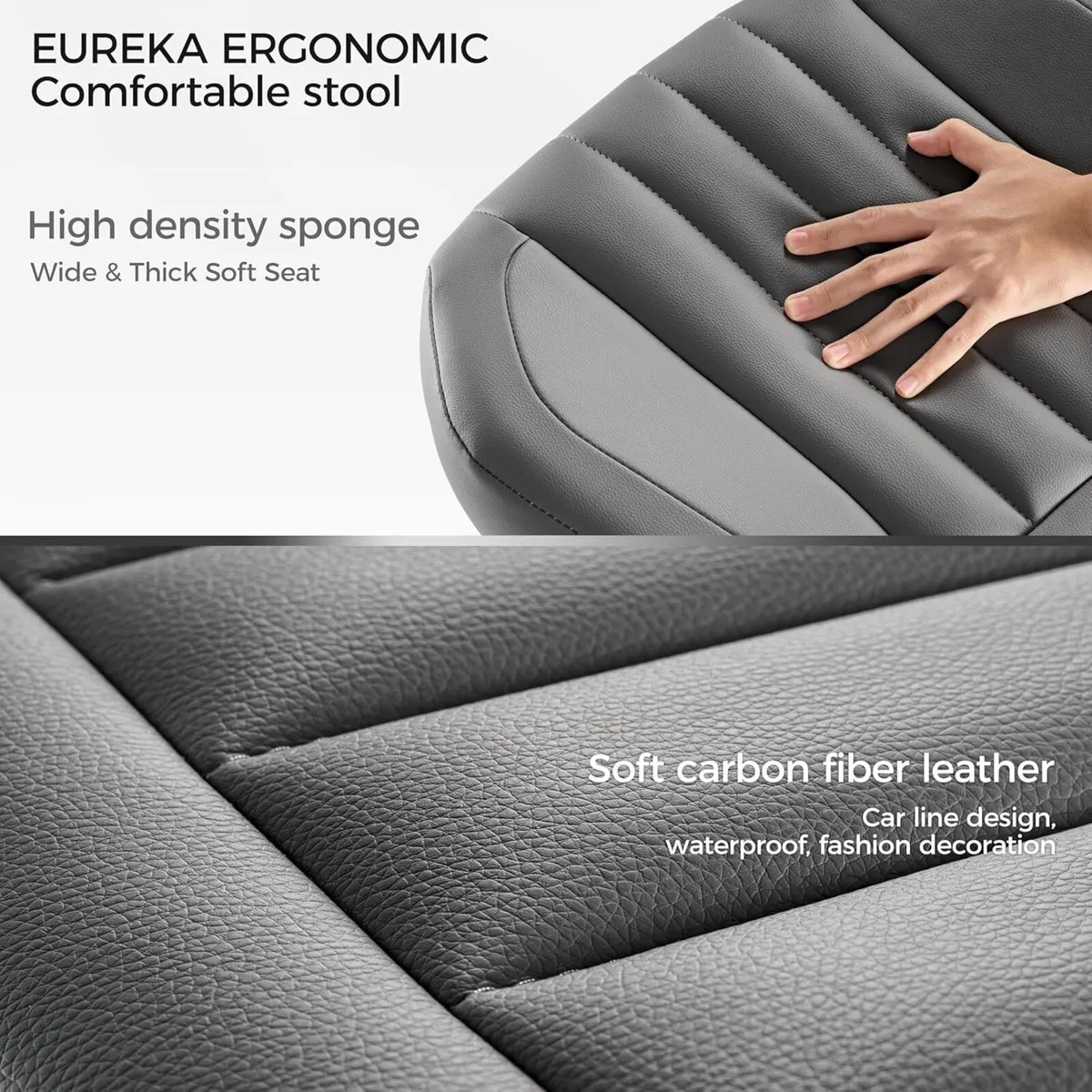 Height Adjustable Under Desk Footrest Ultra Soft - Image 4