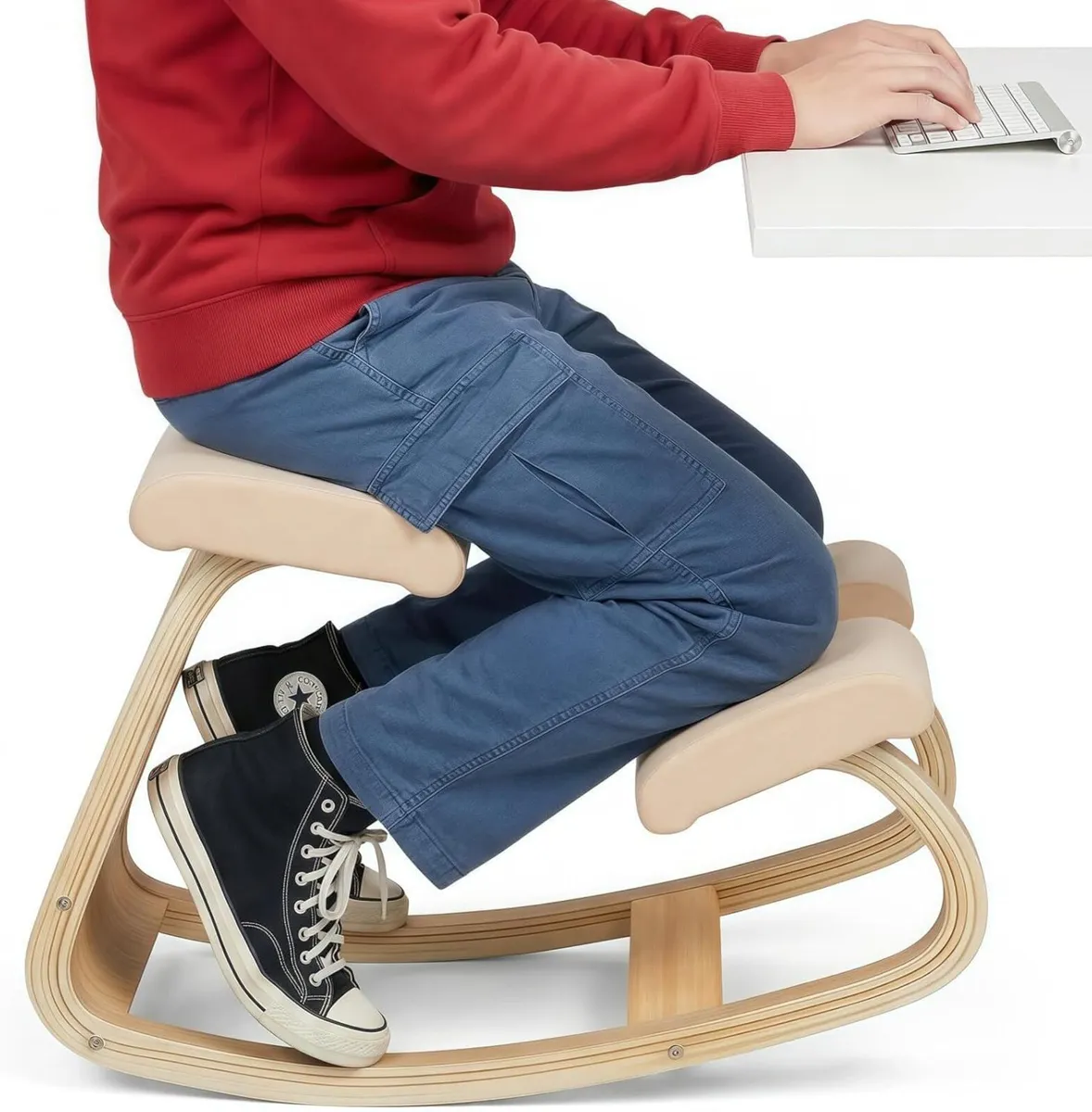 Ergonomic Kneeling Chair 250LB Load Capacity - Image 1