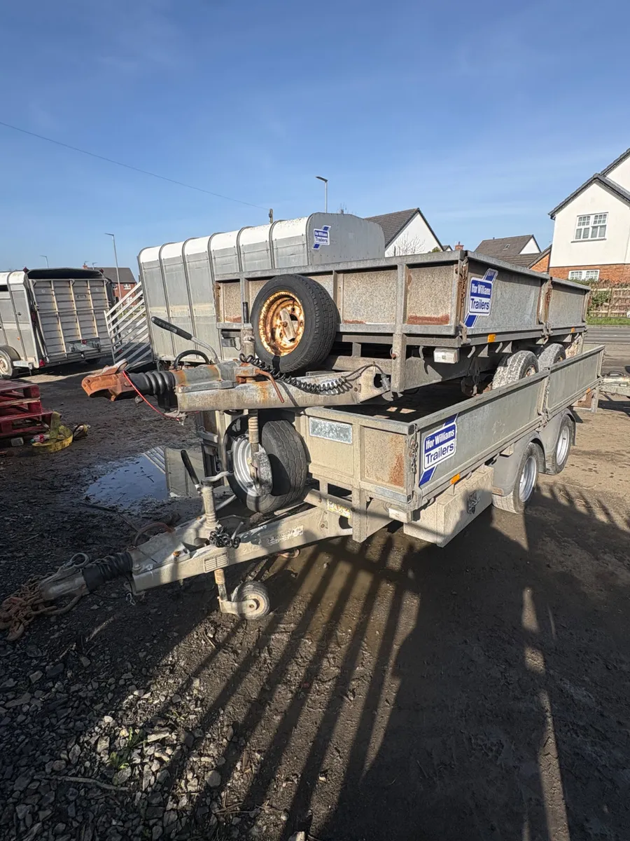 Ifor Williams 10ft dropside trailer - Image 1