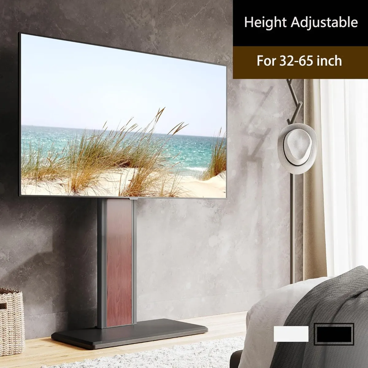 TV Floor Stand for 32-65 inch Universal Swivel - Image 4