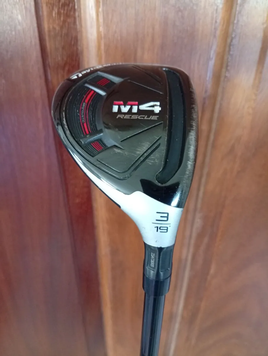 TaylorMade M4 Rescue 3 19 Degree Stiff As New - Image 1